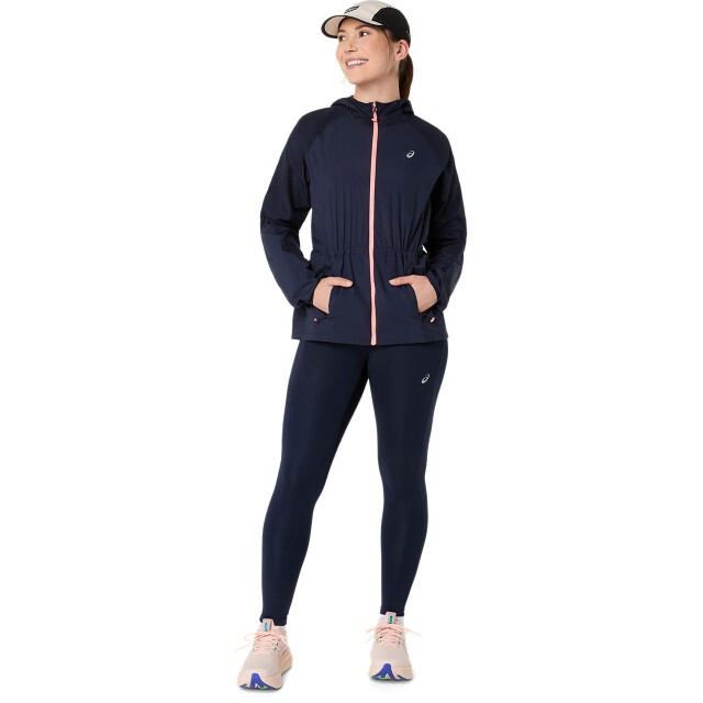 Asics road packable jacket jack running dames - 074766_200-L large