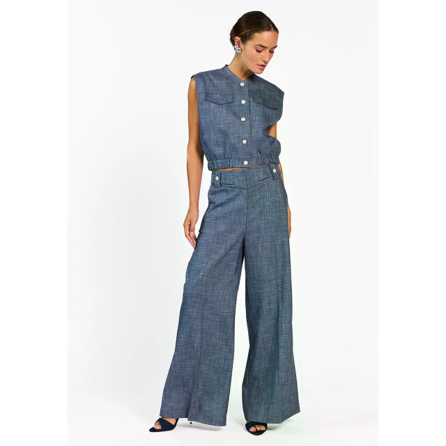 Aaiko vis 368 nore buttons denim 193925 night blue 06541.261.0063 large