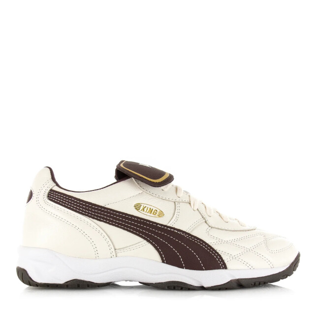 Puma King indoor warm white chocolate lage sneakers unisex 401683-18 large