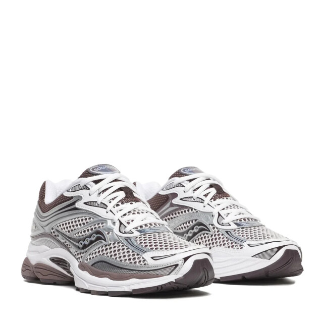 Saucony Progrid omni 9 white brown lage sneakers unisex S70739-57 large