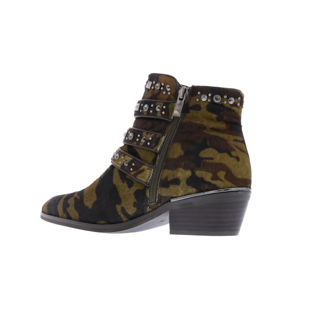 Paris Punk Dames western fashion leopard A19-19252-horse military large