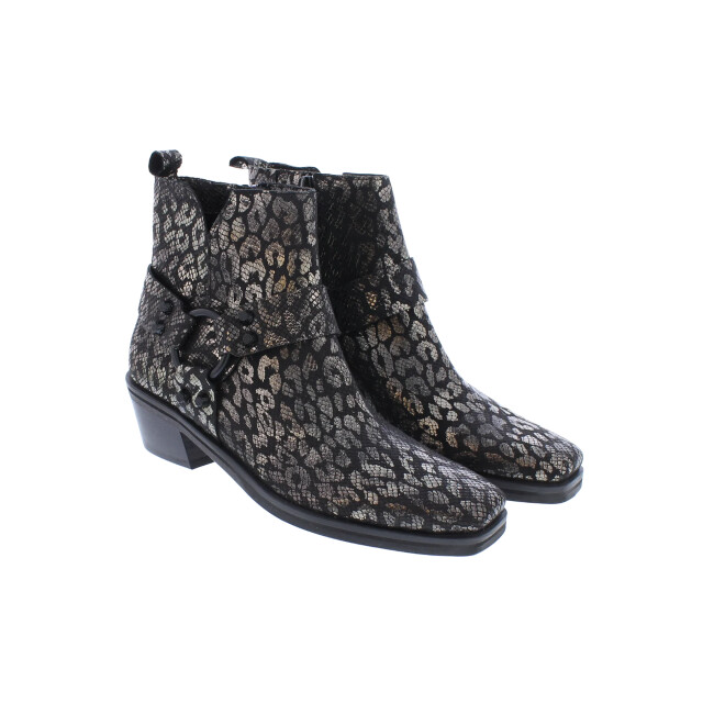 Kennel & Schmenger Dames western with buckle leo snake A19-2142040-black large