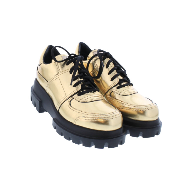 Attilio Giusti Leombruni Dames chunky oro lace up A19-D766001-0207 large