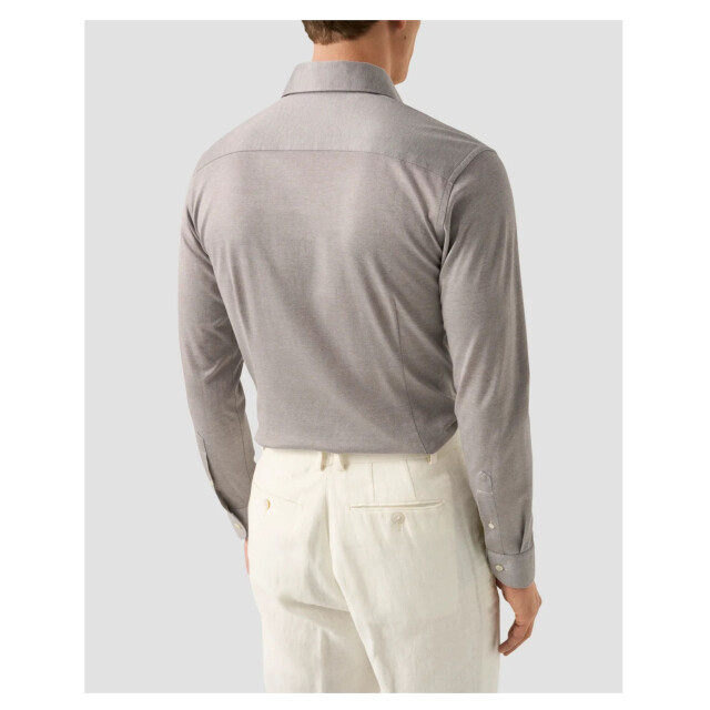 Eton Filo di scozia knit shirt lange mouw overhemden 100014987 100014987 large