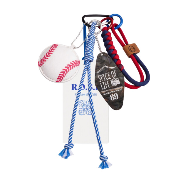 R.o.s.e. Charm baseball retro | maat: one | | dames 111195 large