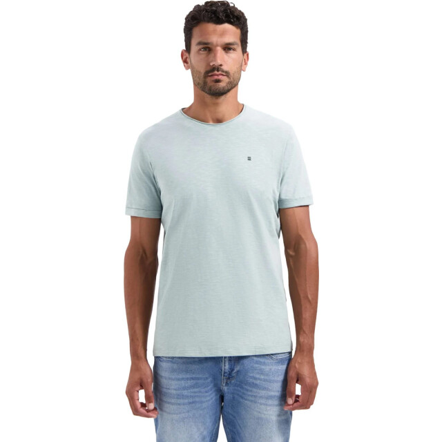 No Excess T-shirt crewneck slub smoke N3602-049 large