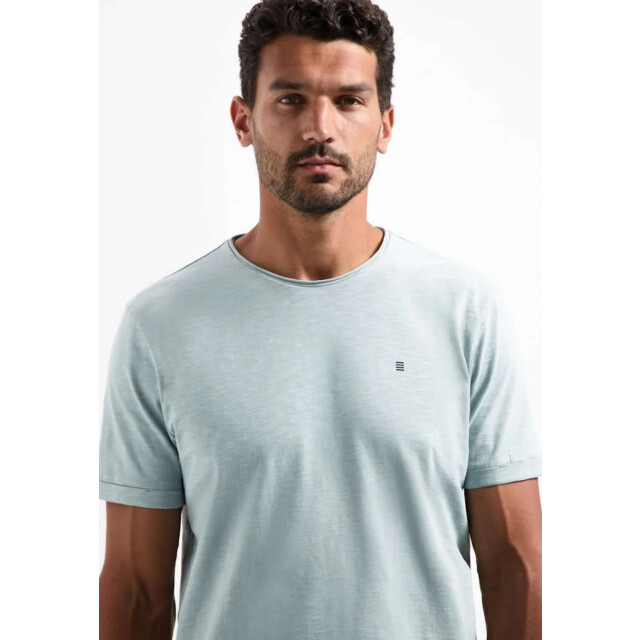 No Excess T-shirt crewneck slub smoke N3602-049 large