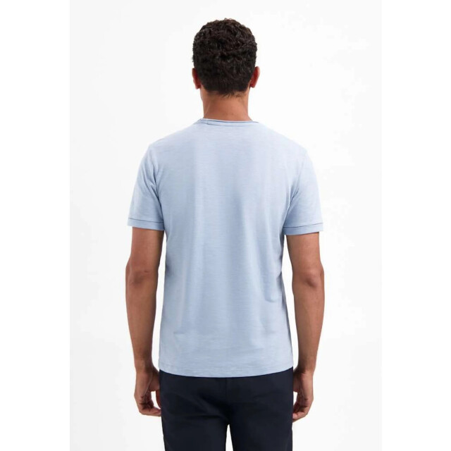 No Excess T-shirt crewneck slub dusty blue N3602-138 large