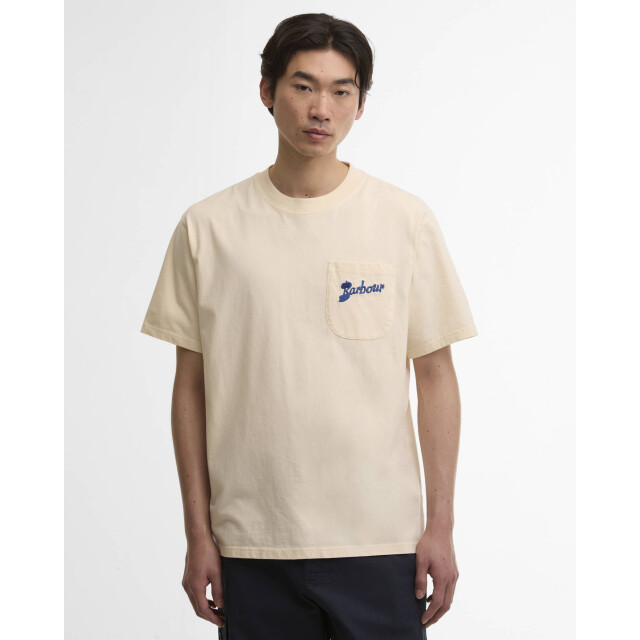 Barbour links os t-shirt mts1556 be13 neutral 05011.172.0004 large