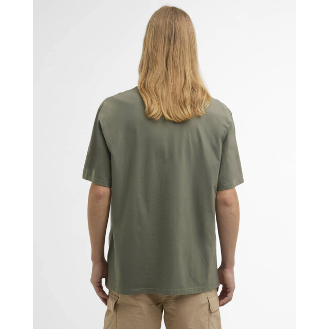 Barbour links os t-shirt mts1556 gn68 green slate 05011.369.0318 large