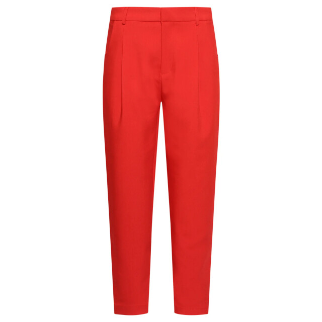 Smashed Lemon Elegante pantalon met plooi en hoge taille | 8718679008747 large