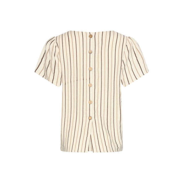 Smashed Lemon Luchtige top met verticale streep print | 8718679009201 large