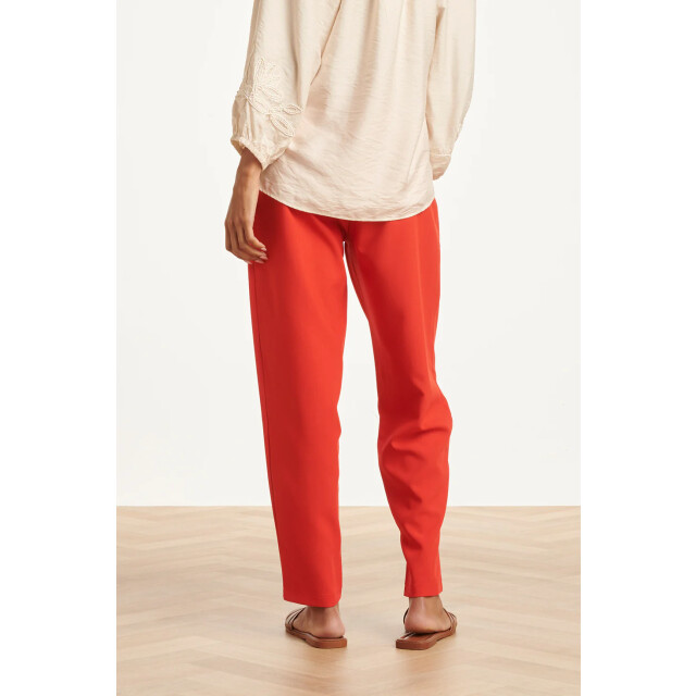 Smashed Lemon Elegante pantalon met plooi en hoge taille | 8718679008747 large