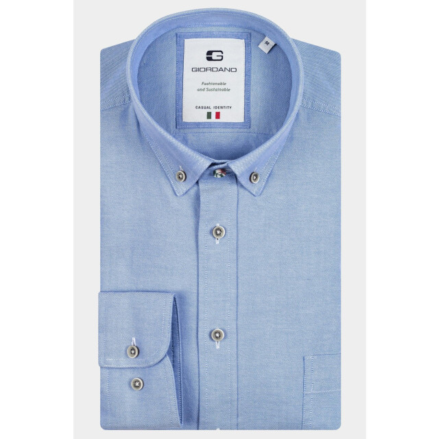 Giordano Casual hemd lange mouw brando 317001/62 174288 large