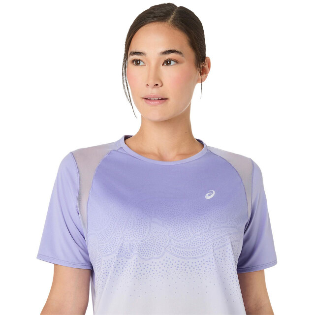 Asics road fade ss top hardloop t-shirt korte mouw zomer dames - 074767_730-L large