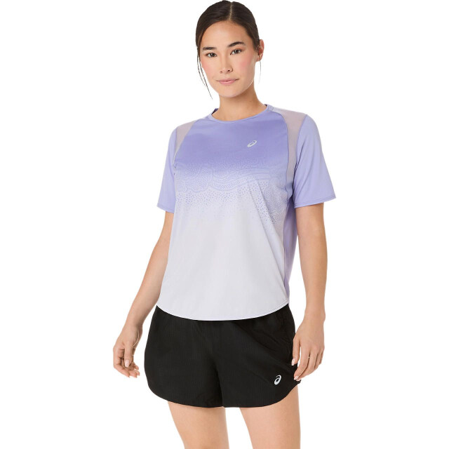 Asics road fade ss top hardloop t-shirt korte mouw zomer dames - 074767_730-L large
