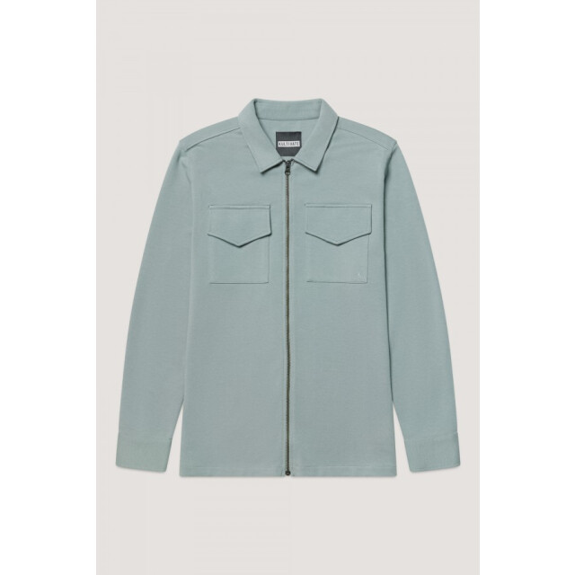 Kultivate 2501030211 luxury zip 126 lead - overshirt kultiv 126 Lead/2501030211 Luxury Zip large