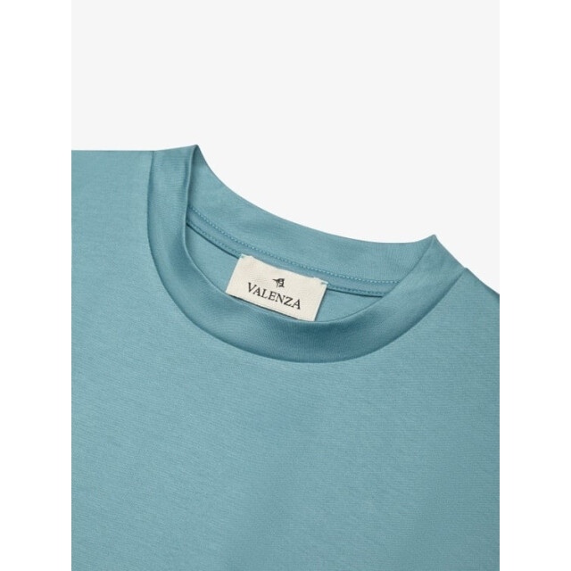 Valenza Interlock supima t-shirt teal 161585734 large