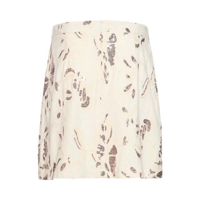 Smashed Lemon Feestelijke mini-rok met glitterende lovertjes print | 8718679008563 large