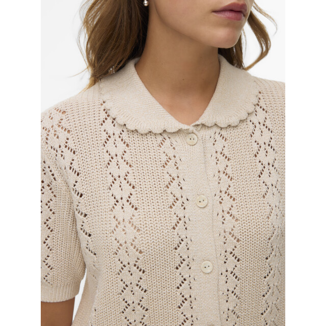 Vero Moda Vmdaria ss poloneck cardigan 10339428 large