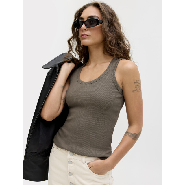 Jack & Jones Jxfrida sl u-neck top jrs noos 12280145 large