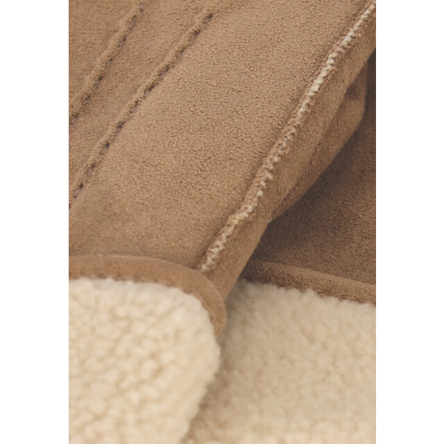 Sarlini Dames suèdine handschoenen lichtbruin 000434-00014 large