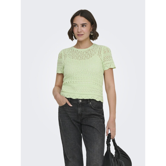 Only Onlelke life ss structure o-neck knt nca mint 4219.21.0045 large