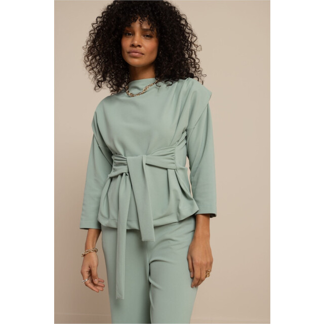 Studio Anneloes Hailey twill top mint 4389.21.0008 large