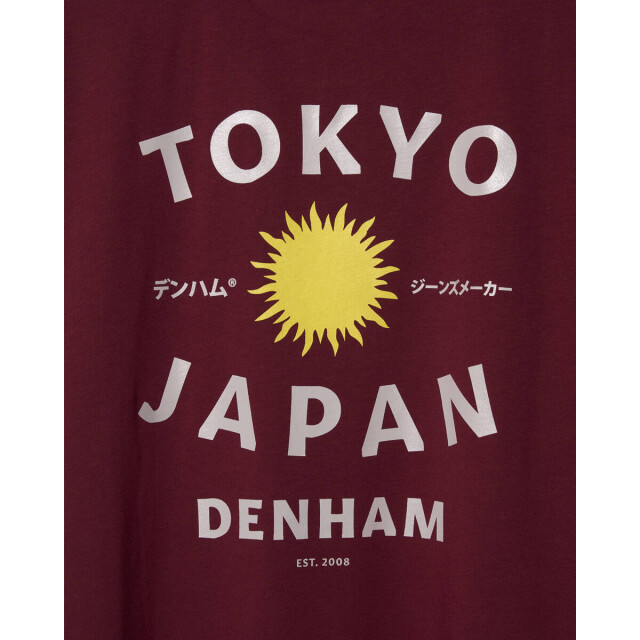 Denham T-shirt korte mouw 01-26-01-52-087 Denham The Jeanmaker T-shirt korte mouw 01-26-01-52-087 large