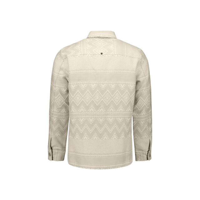 No Excess Heren overshirt 31510112 044 No Excess Overshirt 31510112 044Taupe large