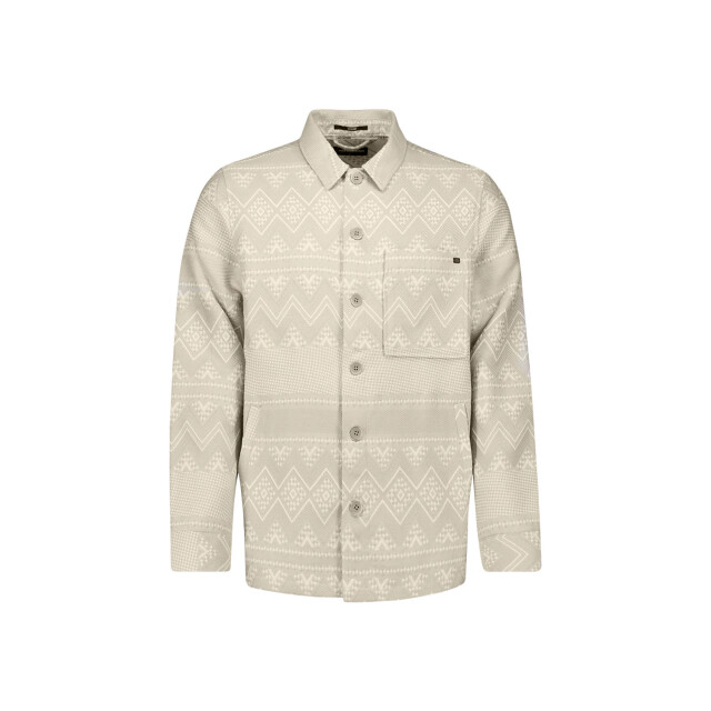 No Excess Heren overshirt 31510112 044 No Excess Overshirt 31510112 044Taupe large