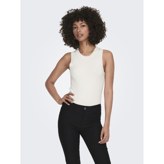 Jacqueline de Yong aya tank top knt noos 15287501 cloud dancer 06010.198.0094 large