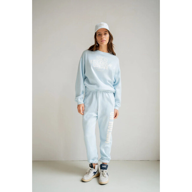 Penn & Ink S26f1828 568-05 penn en ink trousers print skyrider ecru S26F1828 568-05 large