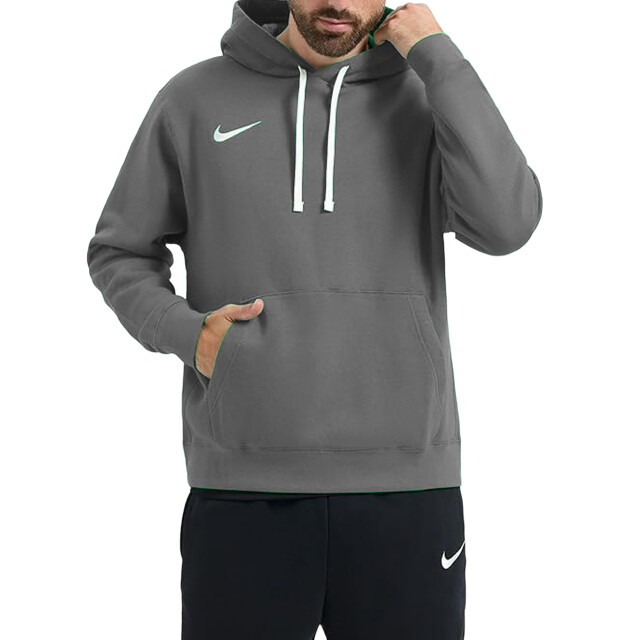Nike Heren team club 20 hoodie UTPP5758_greysilver large
