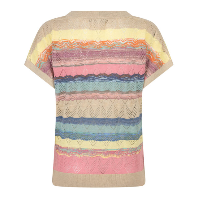 Red Button Top korte mouw srb4775 jerry Red Button Top korte mouw SRB4775 JERRY large