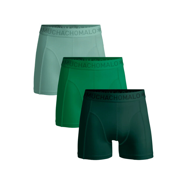 Muchachomalo Jongens 3-pack boxershorts U-SOLID1010-1257J large