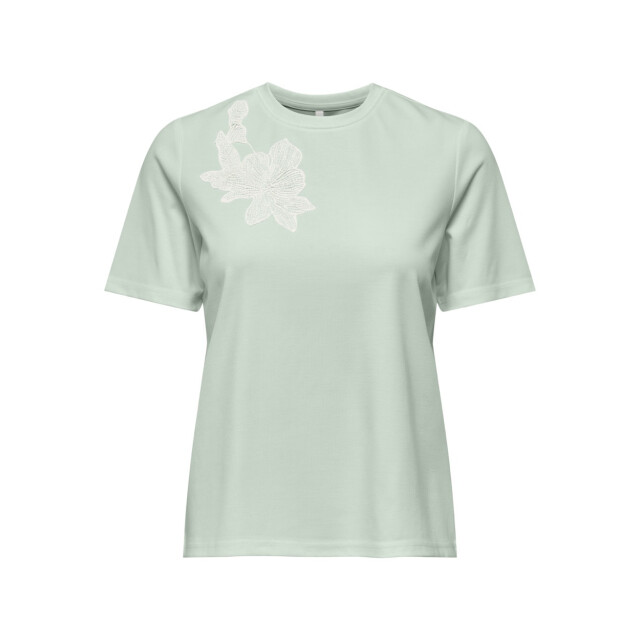 Only Onlsophia ss embroidery t-shirt box jrs mint 4339.21.0010 large