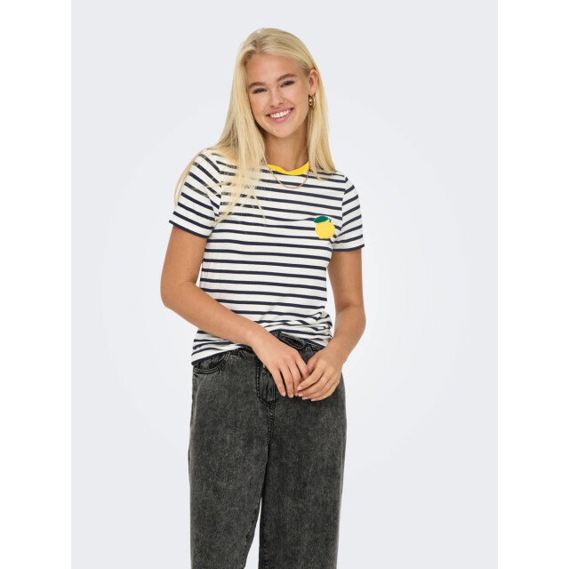 Only Onlheart life ss tee jrs noos dessin 4339.09.0047 large