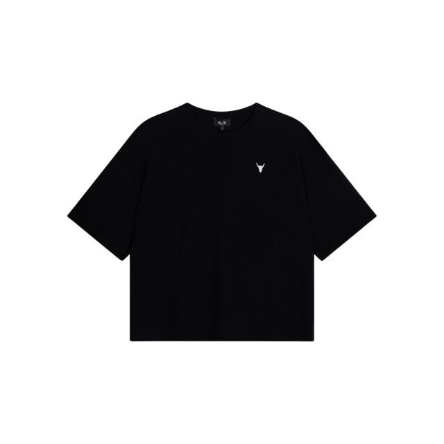 Alix The Label Ladies knitted faded lx t-shirt t-shirts 2602819652 2602819652 large