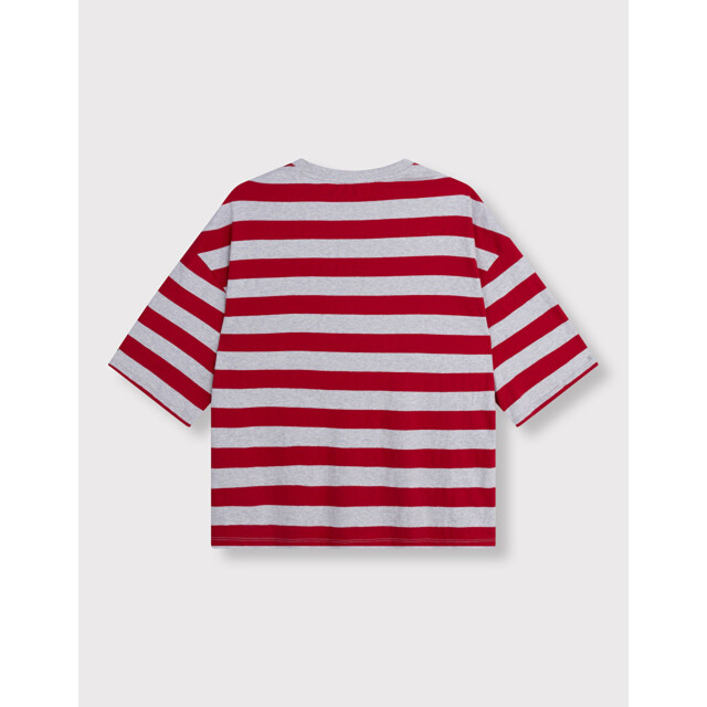 Alix The Label Ladies knitted block stripe t-shirt t-shirts 2602880607 2602880607 large