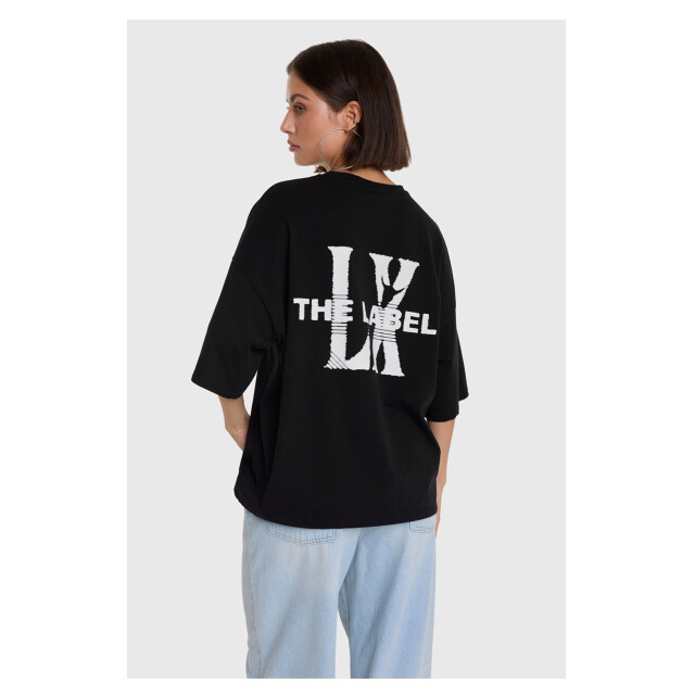 Alix The Label Ladies knitted faded lx t-shirt t-shirts 2602819652 2602819652 large