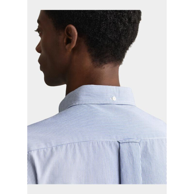Gant Casual hemd lange mouw regular fit banker stripe 3000140/436 181270 large
