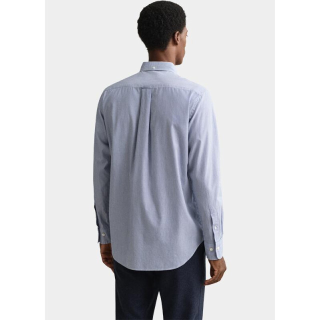 Gant Casual hemd lange mouw regular fit banker stripe 3000140/436 181270 large
