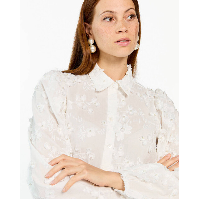 Aaiko Blouse lange mouw lien beads co 522 Aaiko Blouse lange mouw LIEN BEADS CO 522 large