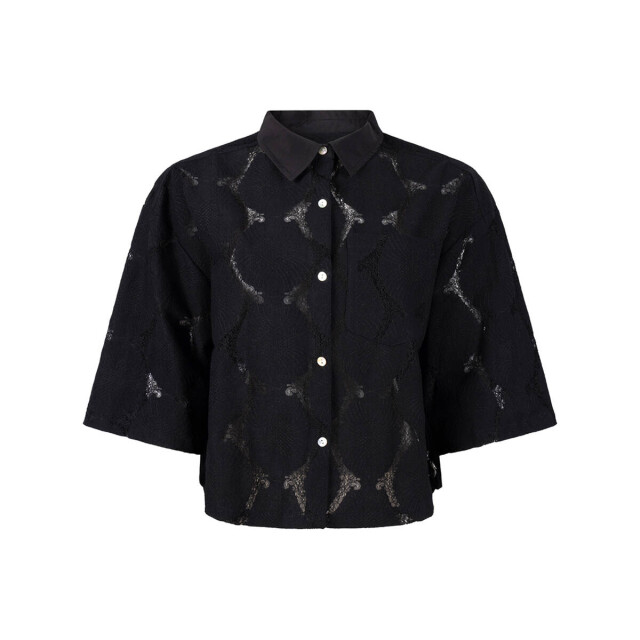 Jansen Amsterdam Blouse korte mouw quincey ss26 JANSEN Amsterdam Blouse korte mouw QUINCEY SS26 large