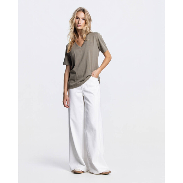 Jansen Amsterdam Blouse korte mouw suvi ss26 JANSEN Amsterdam T-shirt SUVI SS26 large