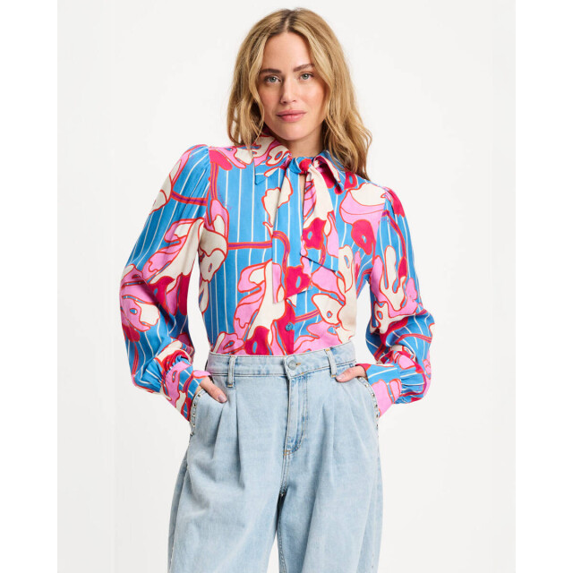 Pom Amsterdam Blouse lange mouw sp9500 Pom Amsterdam Blouse lange mouw SP9500 large