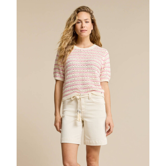 Red Button Top korte mouw srb4950 jolene Red Button Top korte mouw SRB4950 JOLENE large