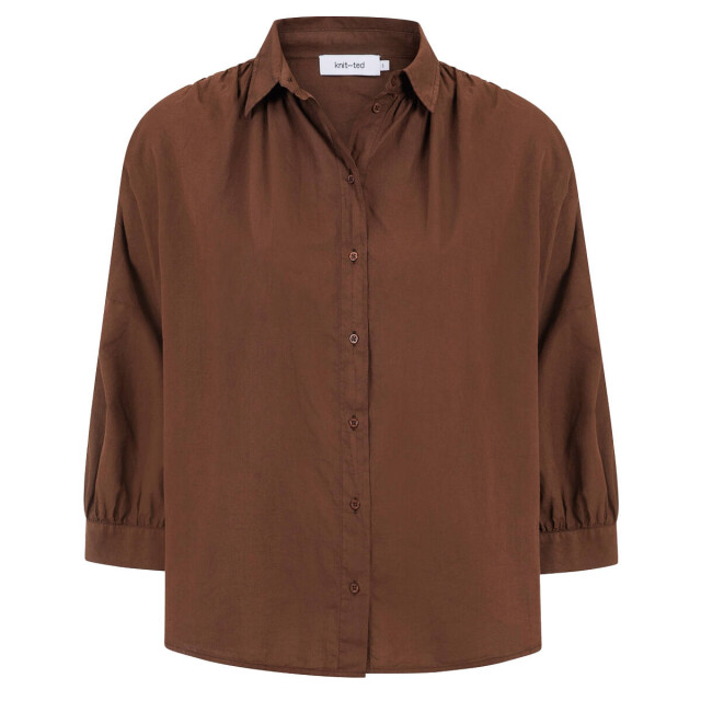 Knit-ted Blouse lange mouw 261p141 mook Knit-ted Blouse lange mouw 261P141 Mook large