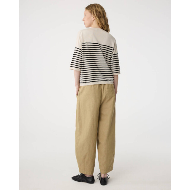 Knit-ted Top korte mouw 261p009 merle Knit-ted Top korte mouw 261P009 Merle large